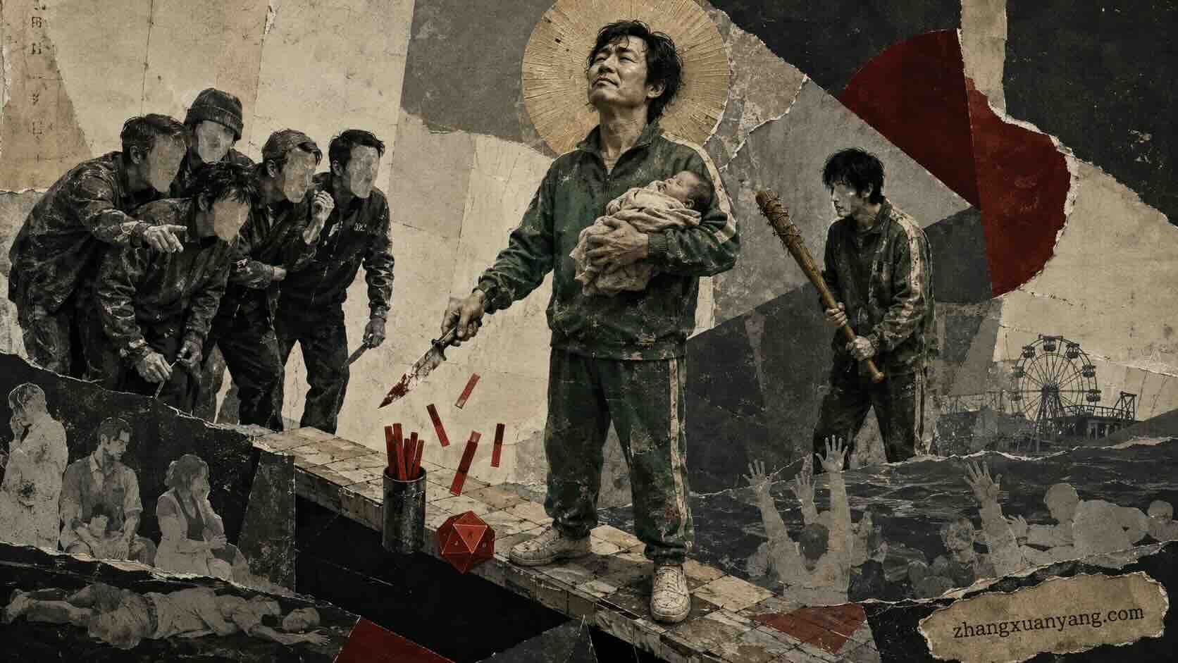 《鱿鱼游戏2》中，对程奇勋这个人的批判